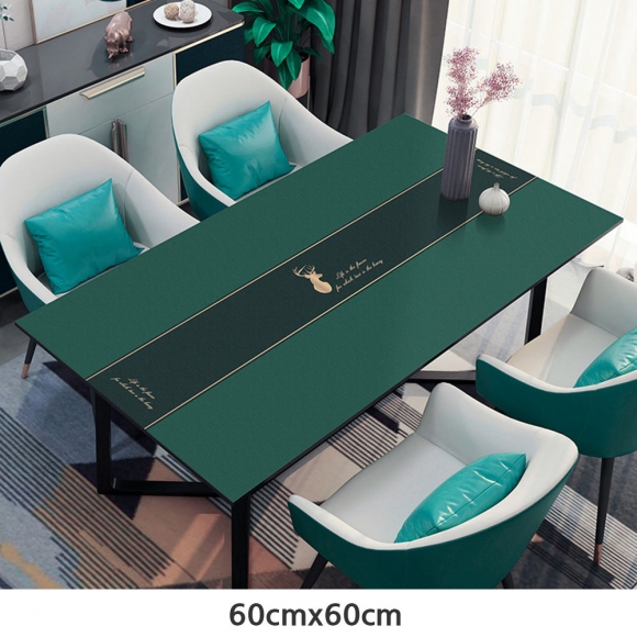 테이블 가죽매트(그린) (60cmx60cm)