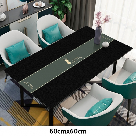 테이블 가죽매트(블랙) (60cmx60cm)