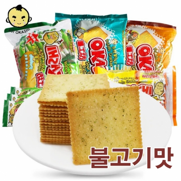 (해외직구)OKASHI 감자칩(불고기맛, 192gx6봉)