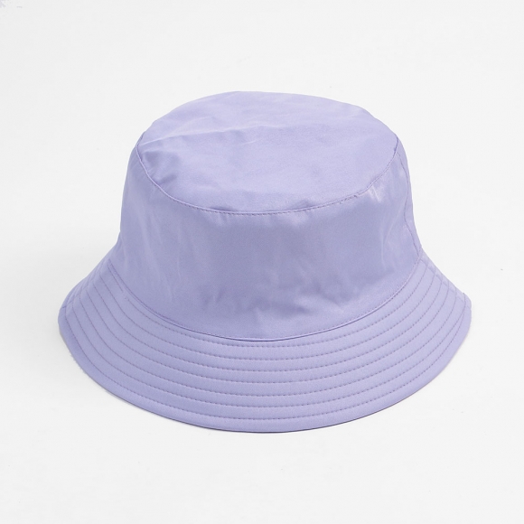 데일리 양면 벙거지 모자(퍼플+아이보리)