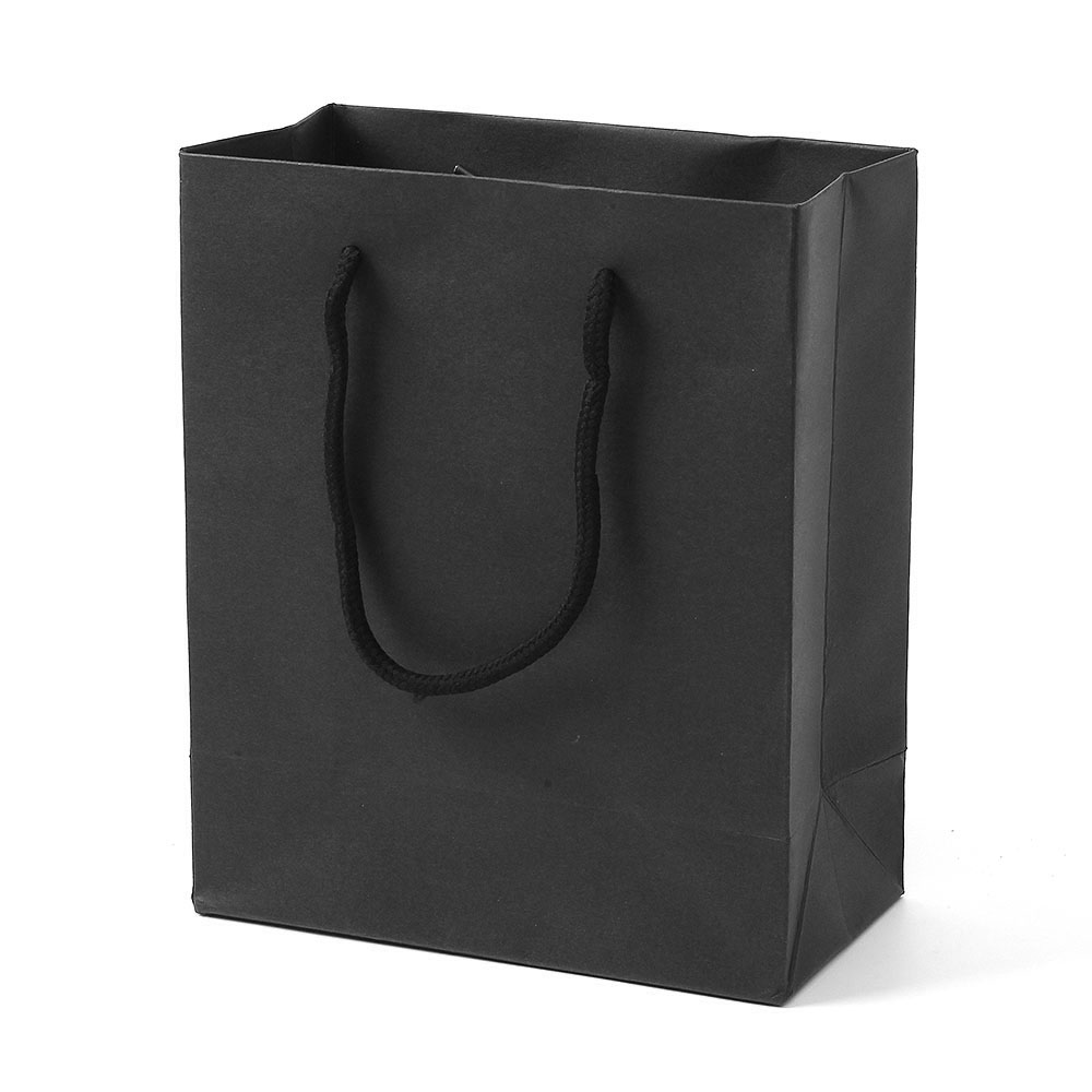 Oce 블랙 리본 선물상자 쇼핑백 set 15x15 악세서리 박스 선물 백 답례품 쇼핑백