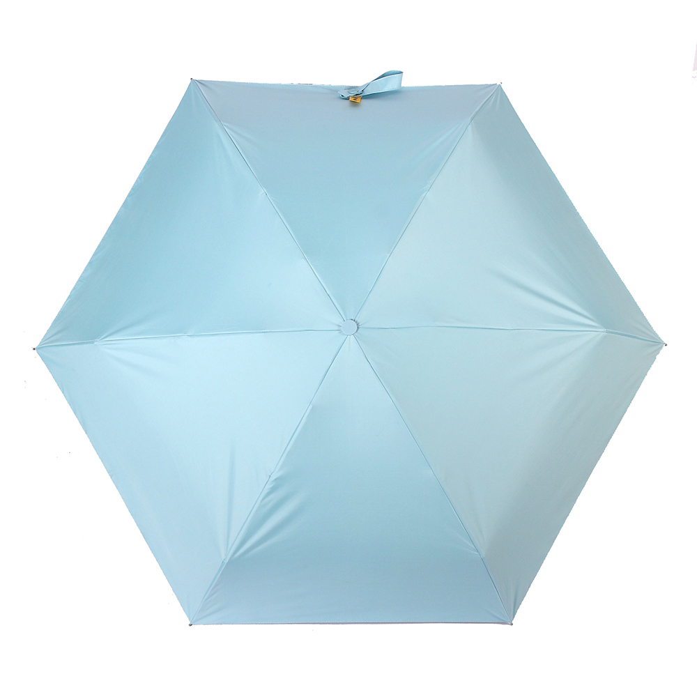 Oce 5단 캡 수동우산 겸 양산 스카이 휴대용 수동우산 컴팩트 작은 우양산 방수 방풍 우산