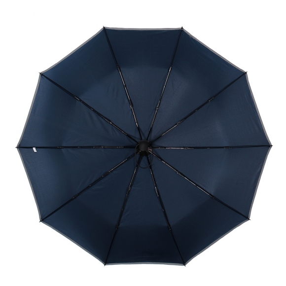 빛반사 방풍 완전자동 3단 우산(네이비)