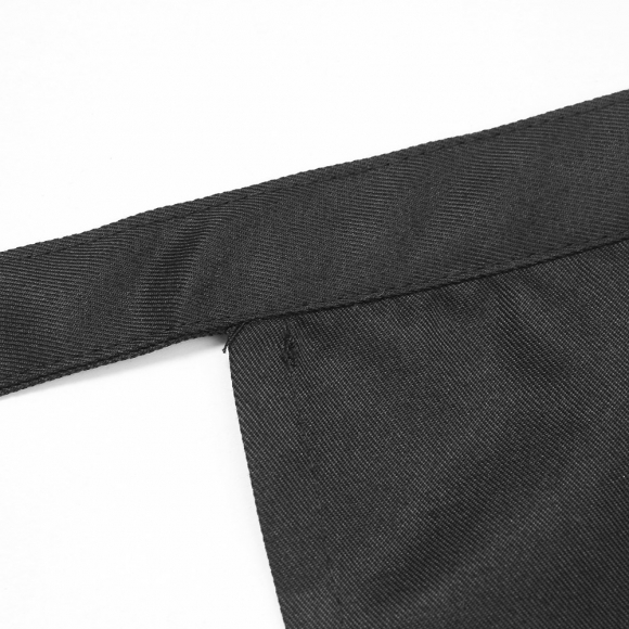 심플 포켓 허리 앞치마(블랙)
