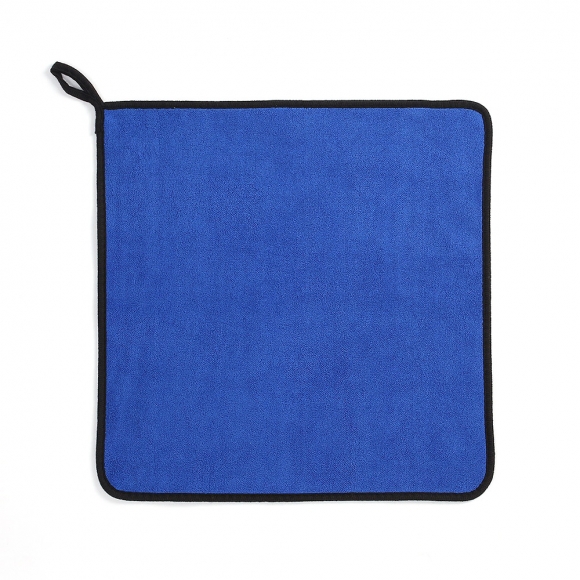 카워시 양면 극세사 세차타월 5p세트(40x40cm) (그레이+블루) (500GSM)