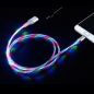 LED 발광 C타입 고속 충전케이블(2M) (레인보우)