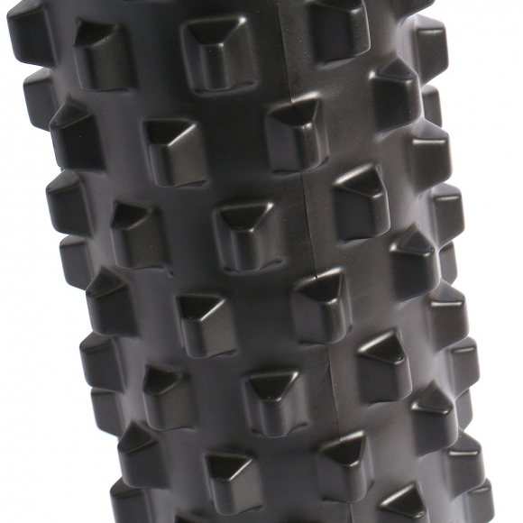 바디라인 돌기 마사지 폼롤러(45cm) (블랙)