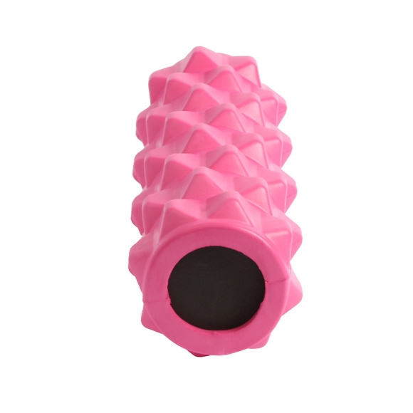 바디밸런스 지압 마사지 폼롤러(32cm) (핑크)