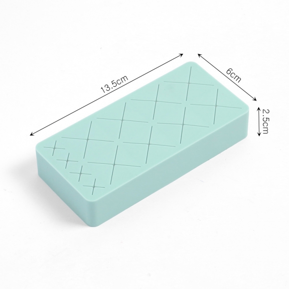 뷰티콕 실리콘 화장품 정리함(13.5x6.5cm) (스카이)