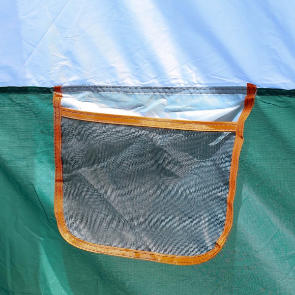 10인용 온가족캠핑 거실형 텐트(그린)