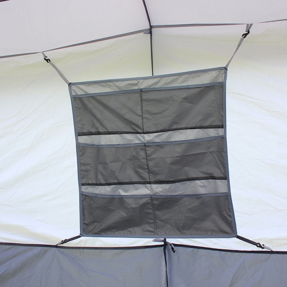 12인용 온가족캠핑 투룸 대형 텐트(블루)
