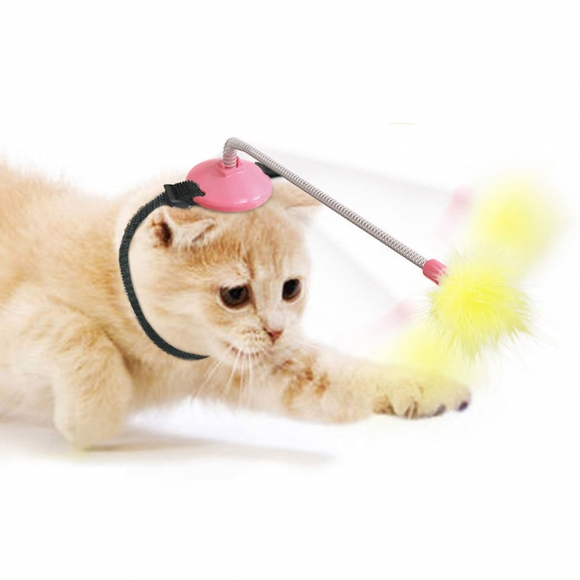 냥냥펀치 스프링 고양이 장난감 A-1(핑크)