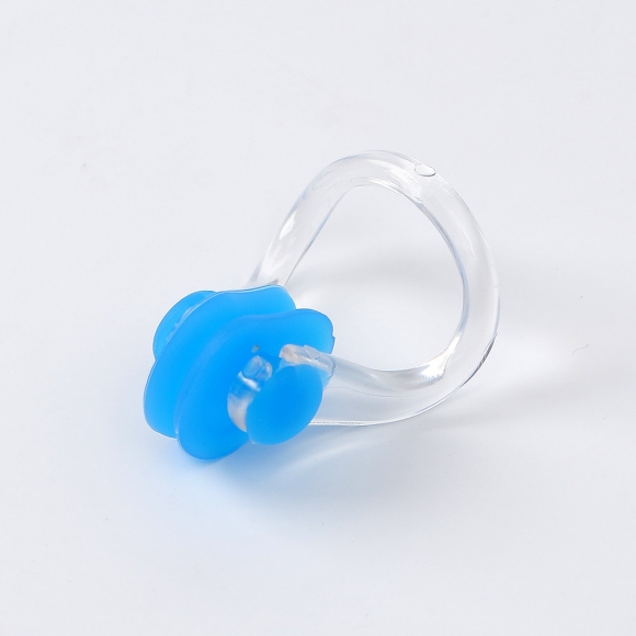 클린뷰 귀마개일체 물안경(블루)