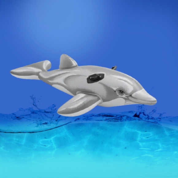 (해외직구)INTEX 돌고래 라이더 튜브(175x66cm)