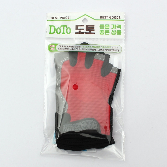 액티브 메쉬 스포츠 반장갑(M) (레드)