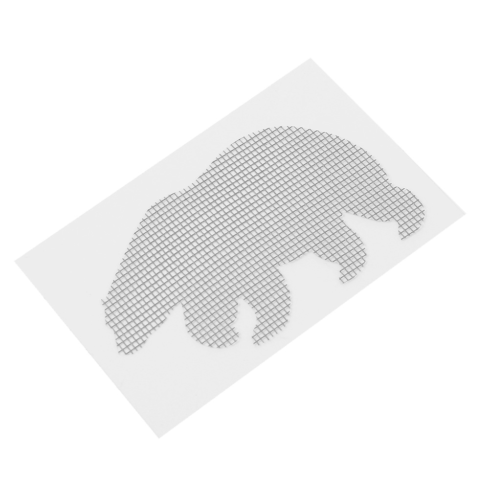 Oce 모기장 수선 방충망 스티커 곰 모양 테이프 찢어진 네트 그물 테이프 해충망 보수 스티커