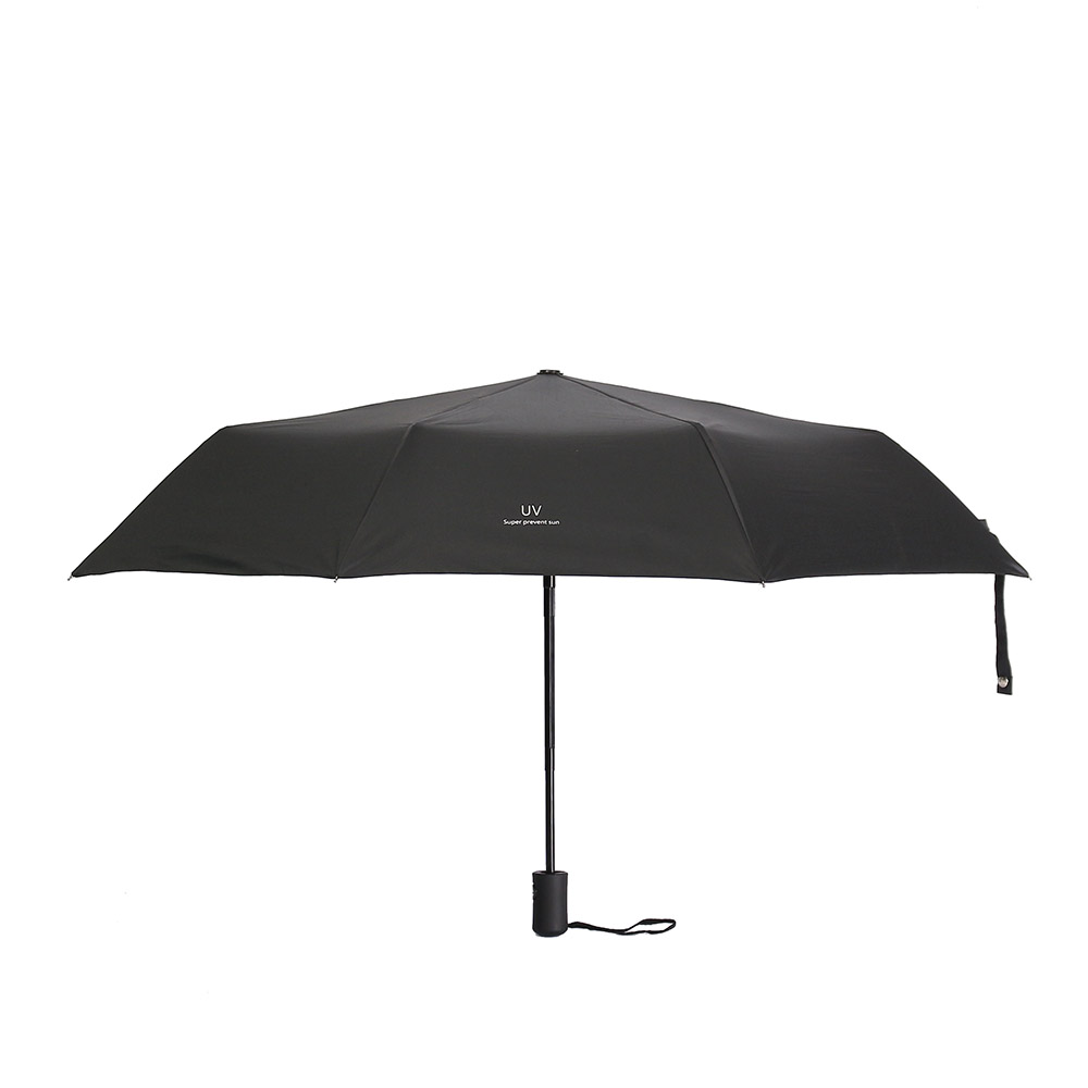 Oce 비비드 3단 완전 자동우산 겸 양산 블랙 접이식  가벼운 단우산 썬쉐이드  썬세이드 접이식 예쁜 양우산