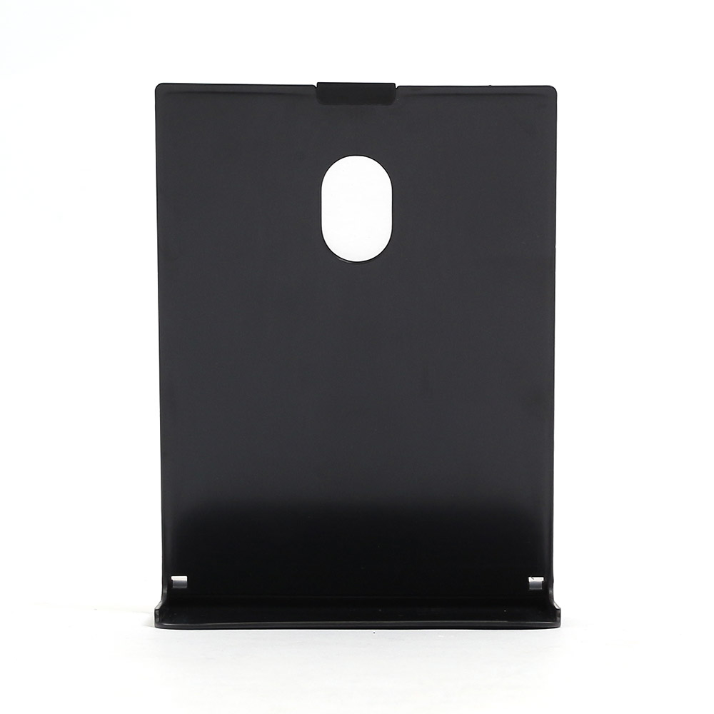 Oce 포스터 스탠드 테이블 메뉴판 꽂이 세로 블랙 A6 진열대 명판 POP 포켓 패드 데스크 안내판 게시판