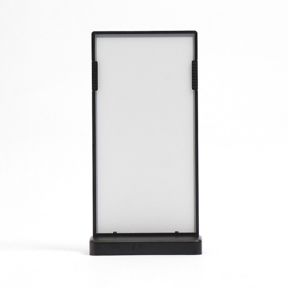 T자 세로형 아크릴 쇼케이스(10x20cm) (블랙)