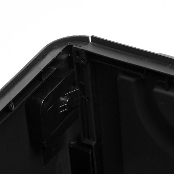 멀티수납 2단 접이식 트렁크 정리함(40L) (블랙+레드)