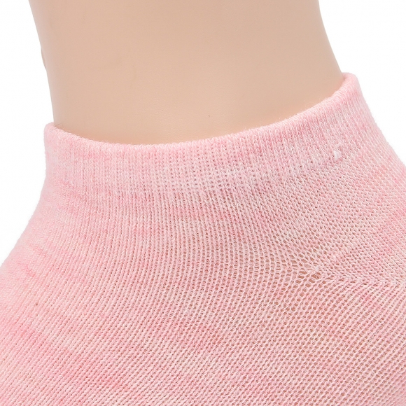 여성 발목 양말 5켤레(핑크)