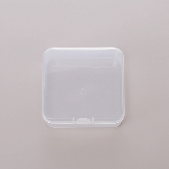 투명 플라스틱 미니 수납케이스(7.5x7.5cm)