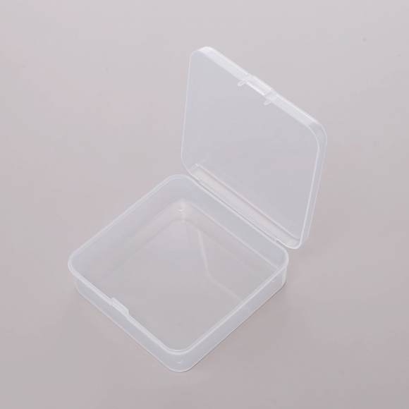 투명 플라스틱 미니 수납케이스(7.5x7.5cm)