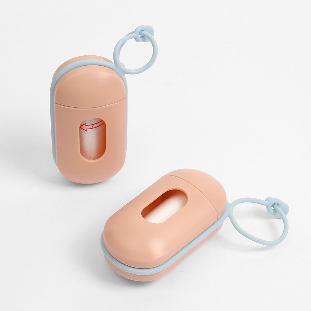 Oce 풉백 봉투 케이스 set 2p 핑크 위생백 배변 봉지 위생팩