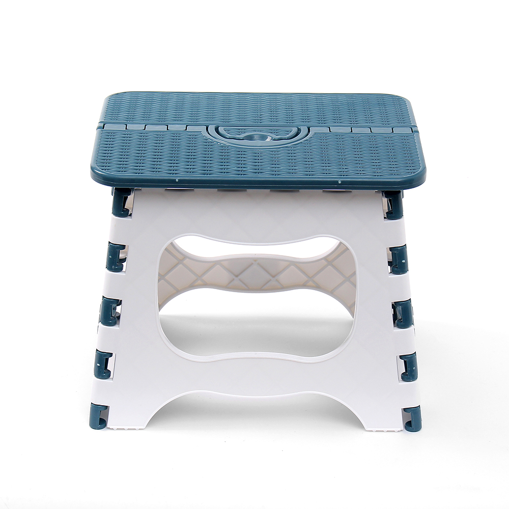 Oce 캠핑 간이 테이블 다용도 선반 26.5x21 블루그린 야외 접이식 선반 접이의자 앉의뱅이 미니 식탁