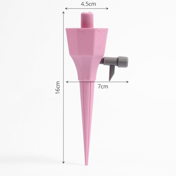 수분촉촉 화분 자동급수기 6p세트(핑크)