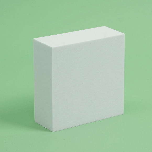 오브제 사각형 디스플레이박스 2p세트(10x10x4cm) (화이트)