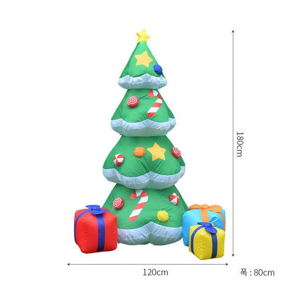180cm LED 에어벌룬 대형 크리스마스 트리