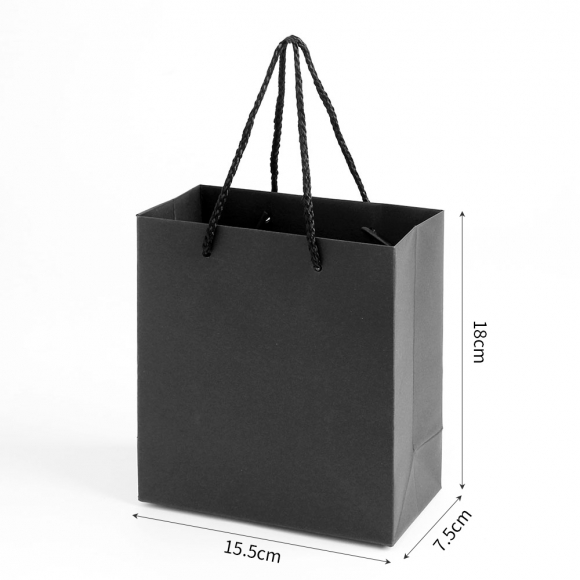설렘 조명 선물상자 쇼핑백세트(15x15cm) (블랙) (릴리)
