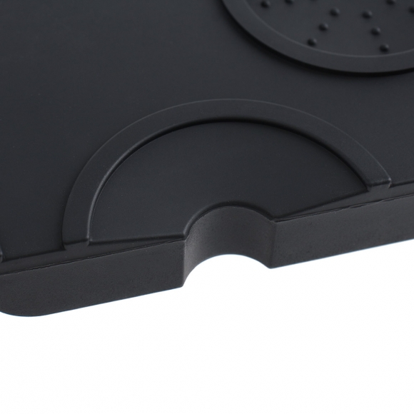 바리스타 실리콘 탬핑매트(17.5x12.5cm) (블랙)