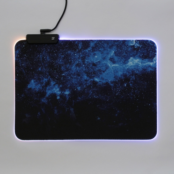RGB LED 마우스패드(35x25cm) (은하수)