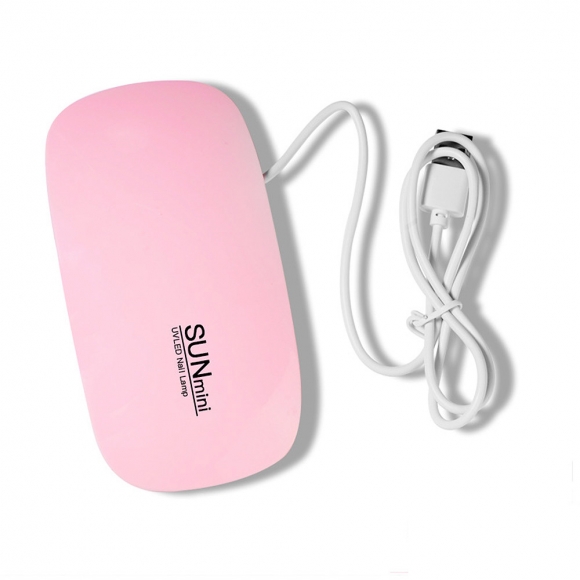 미니 UV LED 젤네일 램프(핑크)