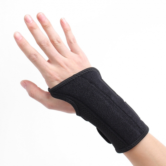 이중지지대 오른손 손목보호대(M) (블랙)