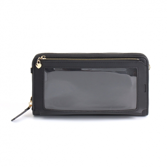 투명창 스마트폰 가방(블랙)