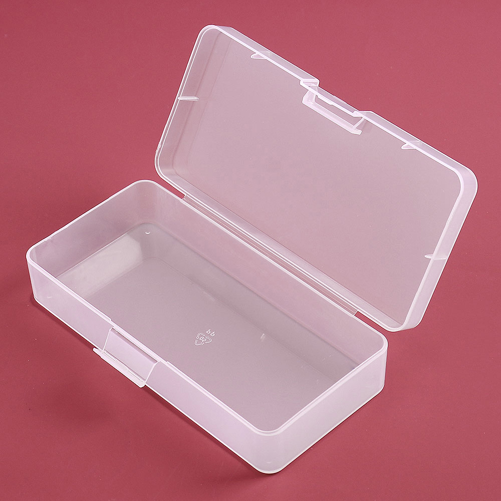 Oce 빈 상자 소품통 플라스틱 박스 18.5x9cm 사각프라스틱박스 멀티빈통 수납공케이스