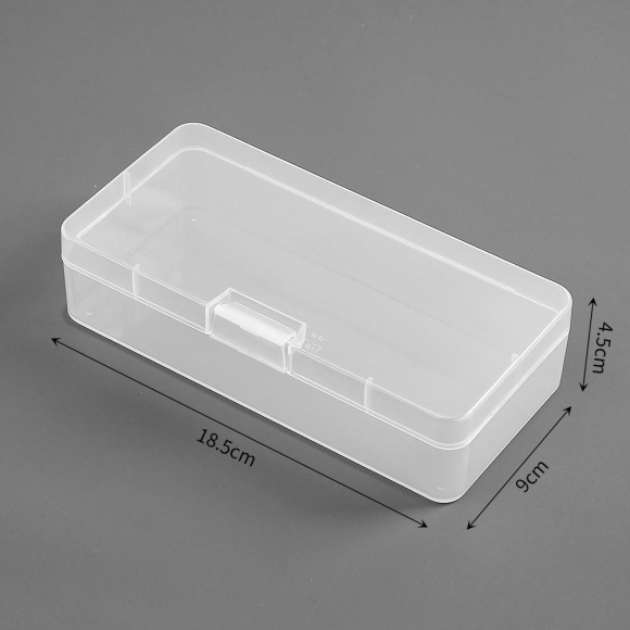 멀티 투명 플라스틱 수납케이스(18.5x9cm)