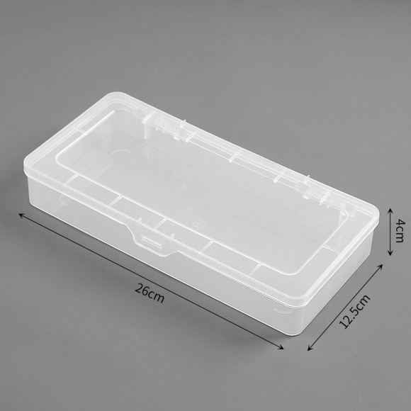 멀티 투명 플라스틱 수납케이스(26x12.5cm)