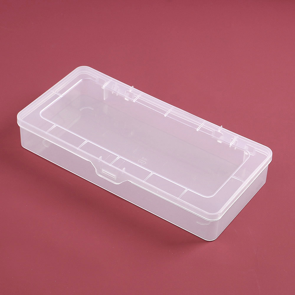 Oce 빈 상자 소품통 플라스틱 박스 26x12.5cm 투명소품케이스 사무용품보관함 구급약통