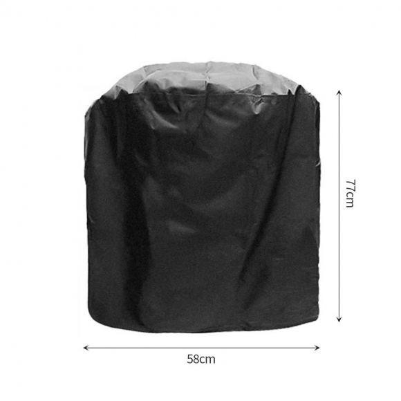 캠핑존 원형 방수 그릴커버(58x77cm)