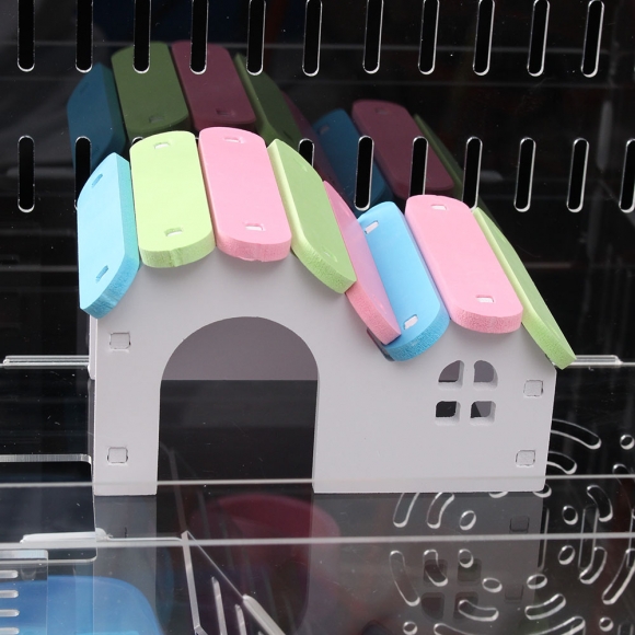 DIY 아크릴 햄스터 케이지 풀세트(2층) (그네집)