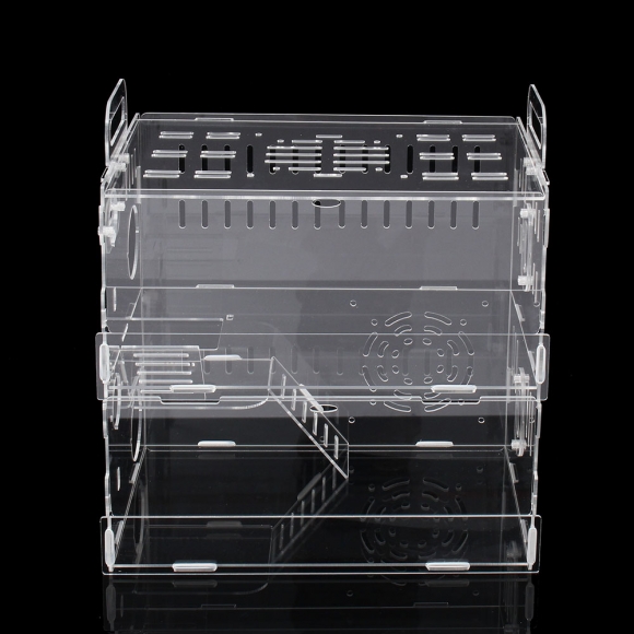 DIY 아크릴 햄스터 케이지 풀세트(2층) (그네집)