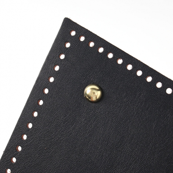 DIY 손바느질 가죽가방 키트(크로스백) (블랙)