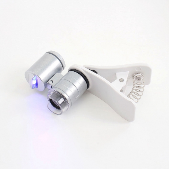 60배율 UV+LED 스마트폰 현미경
