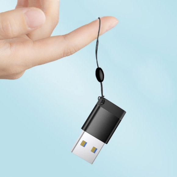 C타입 to USB-A 3.0 변환 젠더 2p세트(블랙)