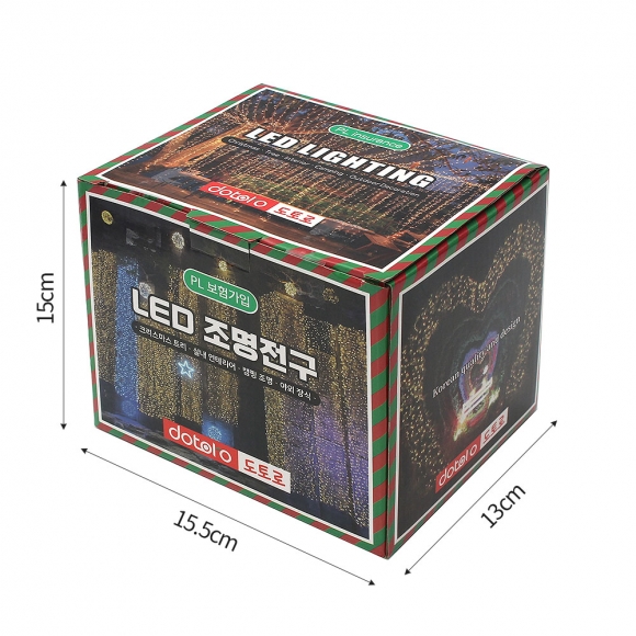 [은하수] 400구 투명선 LED 커튼 웜색 지니전구(3mx2m) (전원잭포함) (연결가능)