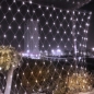 [은하수] 200구 녹색선 LED 그물네트 백색 지니전구(1mx2m) (전원잭포함) (연결가능)